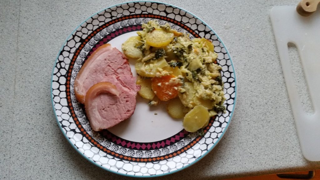 Flødekartofler på rosenkål (2)