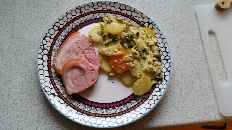 Flødekartofler på rosenkål (2)