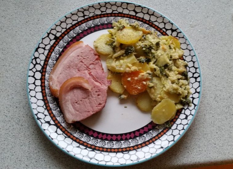 Flødekartofler på rosenkål (2)