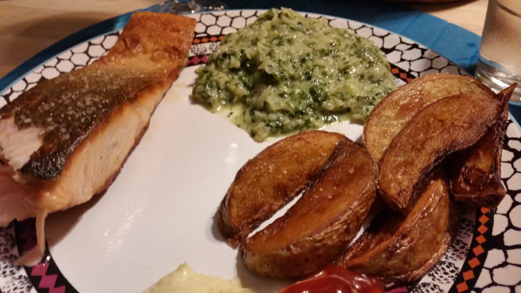 Friturestegte kartoffelbåde