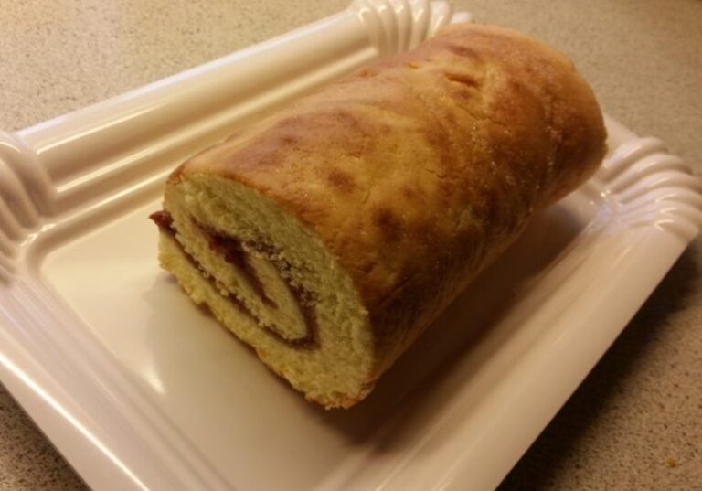 Jordbær roulade