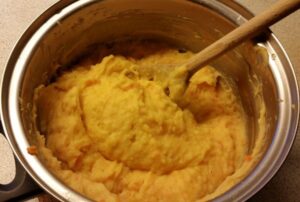 Kartoffelmos med gulerødder og søde kartoffel4