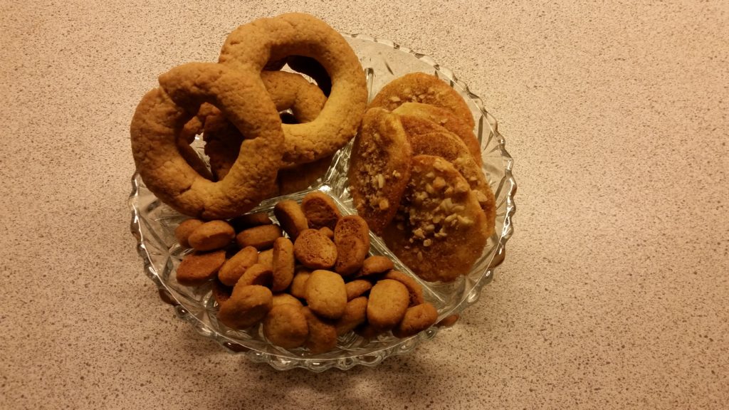 Pebernødder, vaniljekranse og jødekager