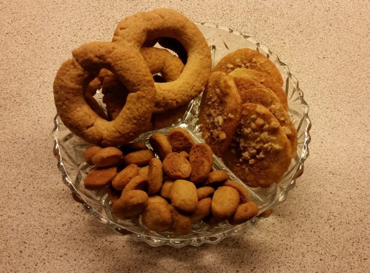 Pebernødder, vaniljekranse og jødekager