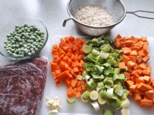 Grøntsager til risret