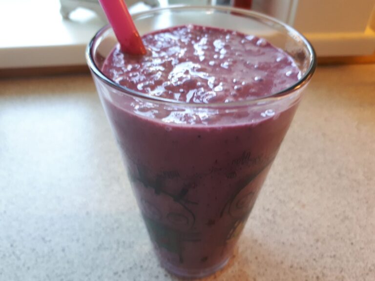 Jordbær milkshake