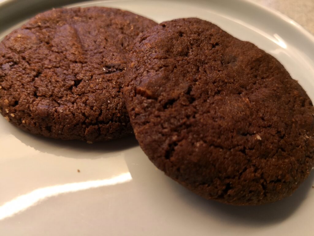 Chokolade cookies med orange smag
