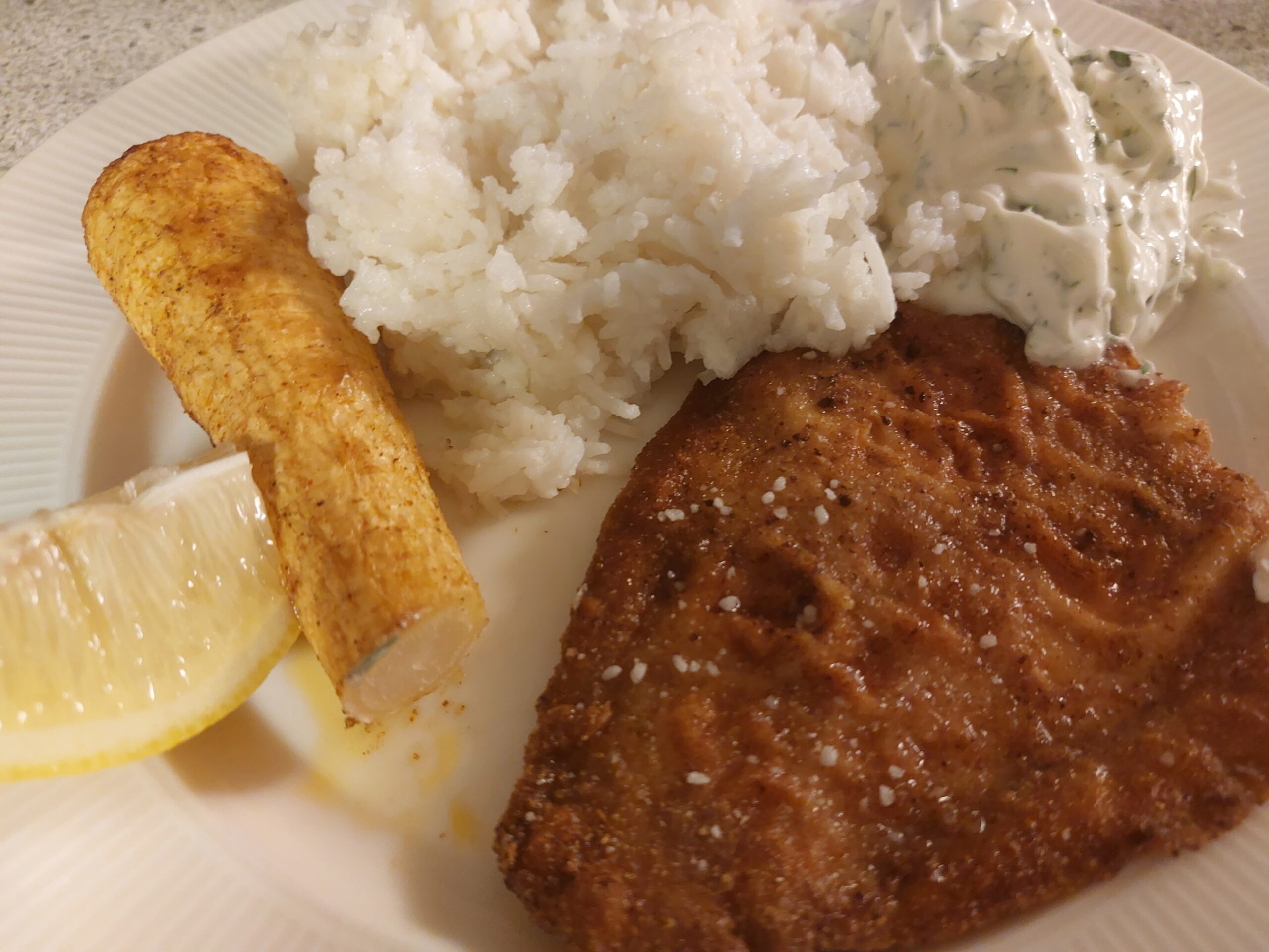 Tandoori bagte persillerødder