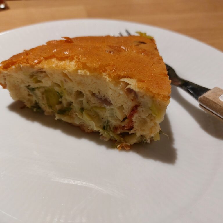 Tærte med porrer