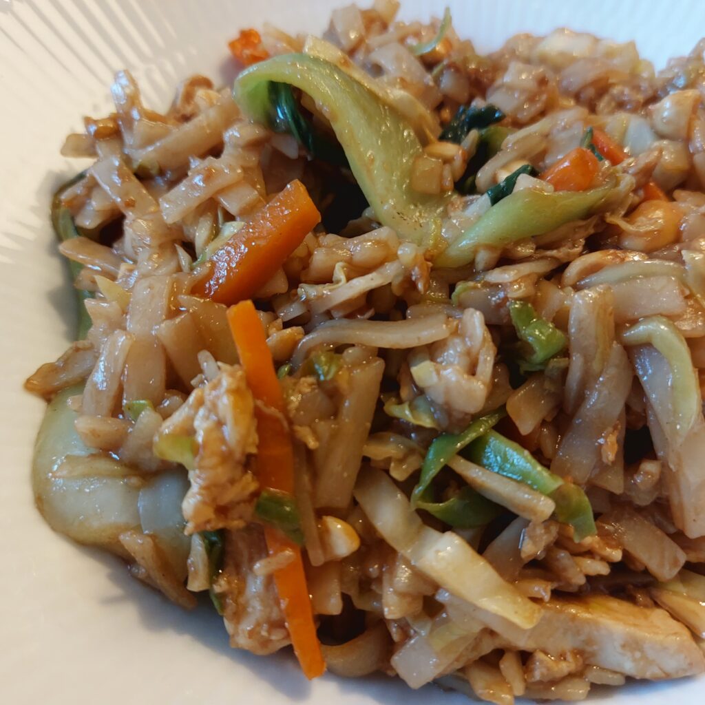 Stegte nudler a la pad thai